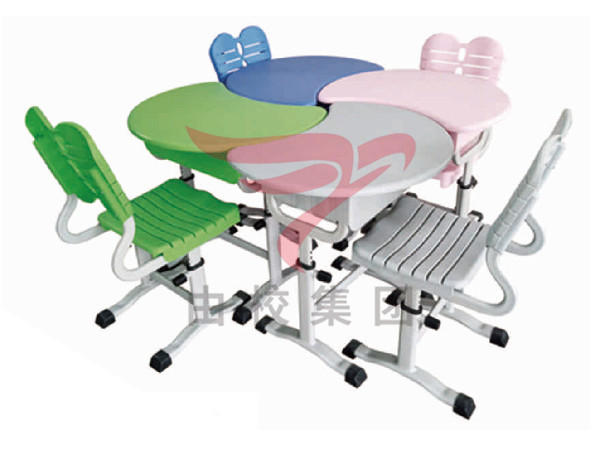 YX-B10011-旋钮式升降四人位组合