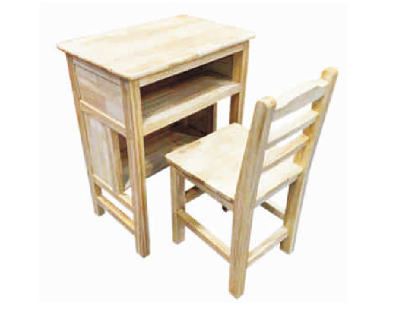 YX-A10065-实木课桌椅